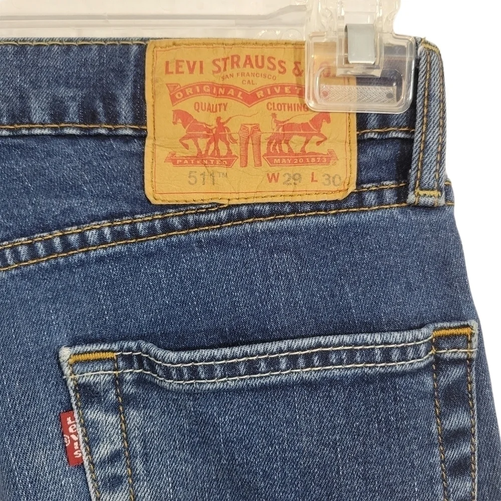 Levi's 511 Slim Fit Dark Wash Jeans